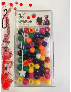 PERLE  COULEURS ( pack 12pcs )