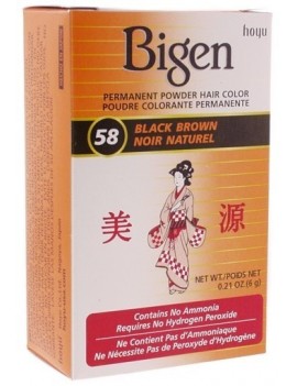 BIGEN - N° 58 NOIR NATUREL 6g