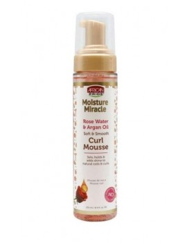 AFRICAN PRIDE MOISTURE  MIRACLE -CURL MOUSSE 8,5 OZ