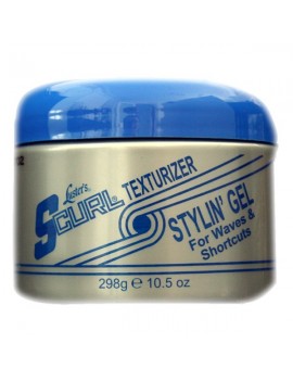 SCURL LUSTER - STYLING GEL 8OZ (GRIS)